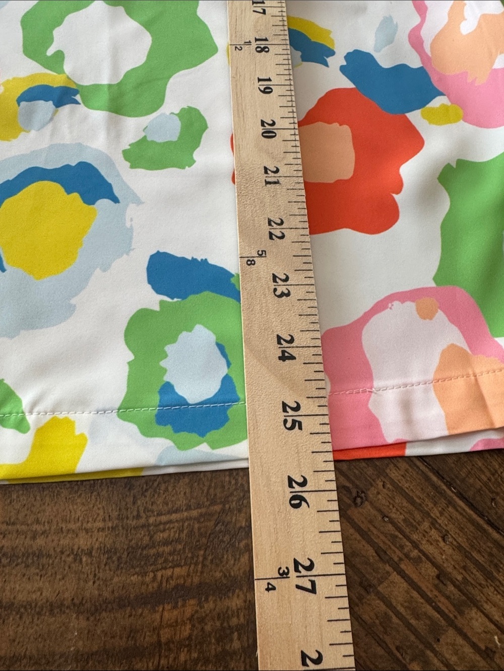 Love Luxe Colorful Abstract Floral Popover Top Sz XL - Picture 7 of 9